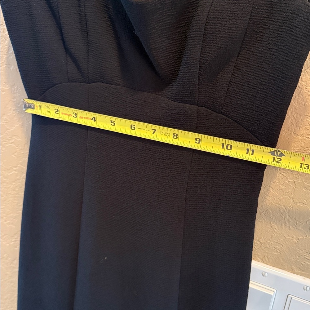 BCBG MaxAzria Black Lace Julia Crepe Gown Size 2 NEW - Picture 13 of 17